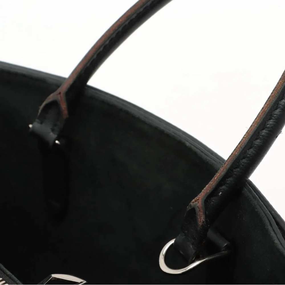 Louis Vuitton Epi Twist Tote Black With Silver Hardware M54810 - Picture 15 of 16